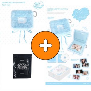 [미개봉]아이브 3집 EMPATHY 엠파시 지갑 MD 한정반+특전.공식포카 1세트(3장), 02.엠파시지갑+공식라인프렌즈포카1세트(3장)