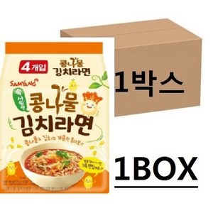 삼양 콩나물김치라면 115g, 4개