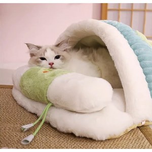 PCTN 고급 고양이 이불베개세트 캣배딩 애견이불집 강아지 이불배게세트 Pet Bedding Set, PCTN 스카이 블루, 1개