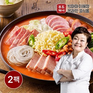 빅마마이혜정 부대찌개 600g, 2개