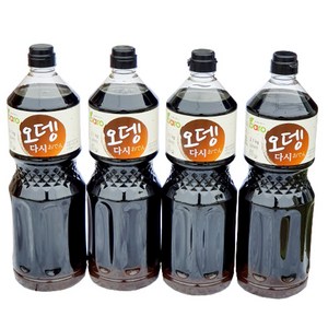 바로 오뎅다시 2kg 20배희석 오뎅소스, 4개