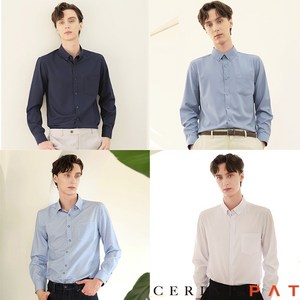 CERINI by PAT 24FW[CERINI BY PAT] 남성 워셔블 발수스판 셔츠 4종