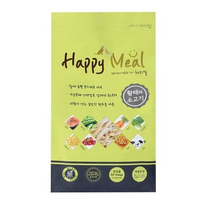 똑똑한끼 해피밀 전연령용 소프트 사료 황태와 소고기, 1개, 1.2kg, 소