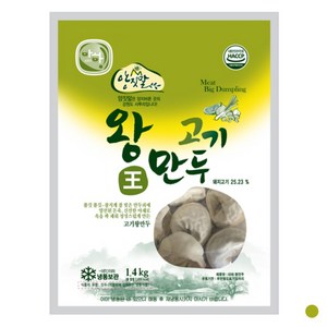 고기왕만두 1.4kg, 6개