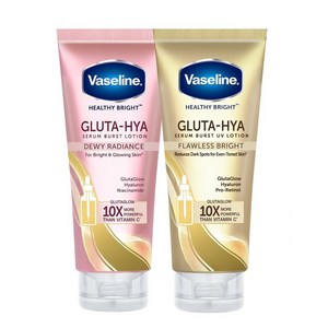 바세린 브라이트 바디로션 290ml x 2통 세트 신제품 유니레버, 각각 1통, 2개, 300ml