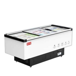 대형 평대 냉장고 수직 업소용 도어 동관 정육점 가정용 투명 케이크 스톨, 1800x820x850 스마트 온도조절