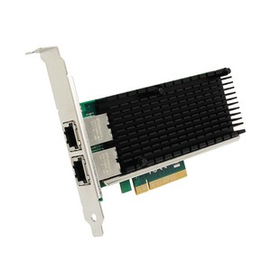 파워랜 유선 2포트 10G 기가 랜카드 PCI Expess 인텔칩셋 PL583, 1개