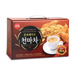 고향 콘푸레이크 천마차, 18g, 110개입, 1개