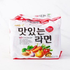 삼양 맛있는라면 115g, 5개