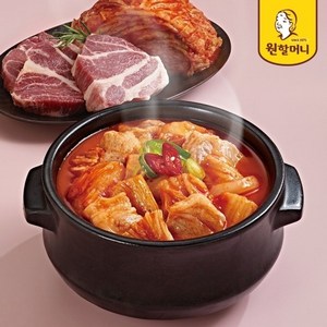 원할머니 부드러운 고기 듬뿍 김치찌개 500g 5팩, 5개