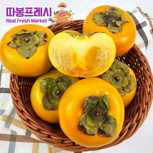 따봉프레시 프리미엄 3차선별 고당도 황제 단감, 1박스, 5kg(중과)