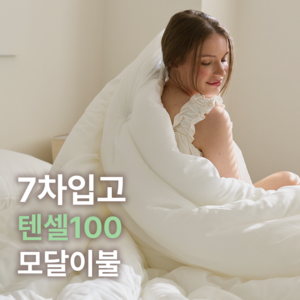 [국내생산] 에그룸 시그니처 모달이불 실크 촉감 모달100% 차렵 침구 호텔 이불 4colo