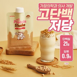 얌비티 얌프로틴 한끼 식사대용 쉐이크 곡물맛, 7개, 32g