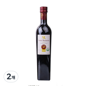 [ALCANOVA SL (스페인)] 솔레르 로메로 발삼식초, 500ml, 2개