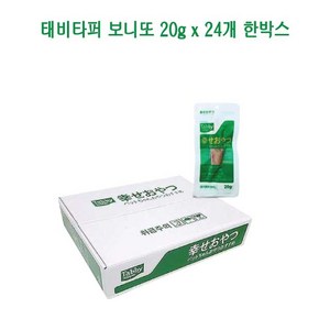 테비 시야와세오야쯔 고양이간식 20g, 24개