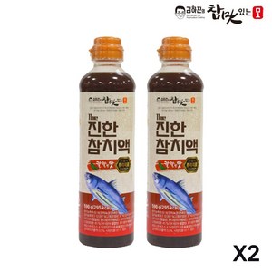 김하진의 참 맛있는 맛 The 진한 참치액 칼칼한맛, 2개, 590g