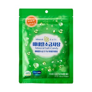 소금사탕 무설탕캔디 미네랄소금 등산 운동 단식 전후 캔디 100g 256알, 16개