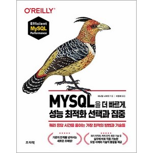 MYSQL을 더 빠르게 성능 최적화 선택과 집중, 상품명, 프리렉