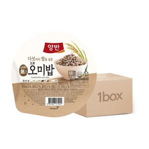 양반 오미밥, 130g, 24개