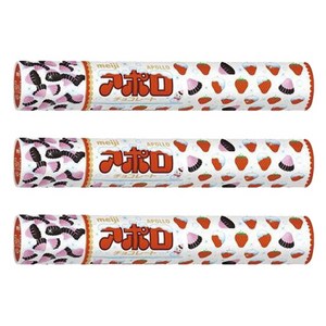 일본간식 일본과자 일본스낵 일본초콜릿 일본초콜렛 meiji 메이지 아폴로 점보 82g x 3개