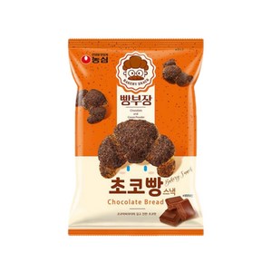 농심 빵부장초코빵 55g, 1개