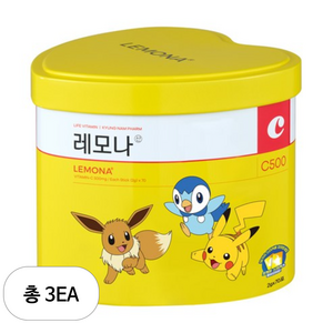 레모나 산 포켓몬 에디션, 140g, 3개