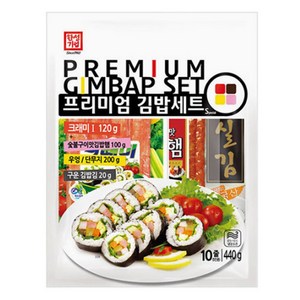 한성 프리미엄 김밥재료세트 440g(5인분10줄), 440g, 1개