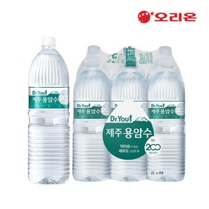 오리온제주용암수 닥터유, 2L, 6개