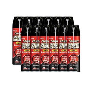 컴배트 스피드 에어졸 바퀴용 500ml 10개, 12개