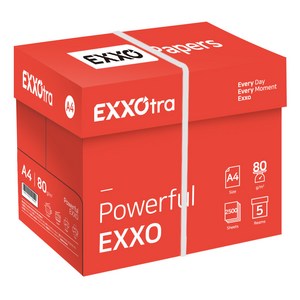 엑소트라(EXXOta) 복사용지 80g, 2500매, A4