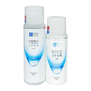 하다라보 고쿠쥰 로션(고보습화장수) 170ml +하다라보 고쿠쥰 밀크(고보습에멀전) 140ml, 1세트, 상세설명 참조