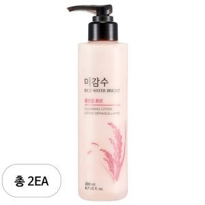 더페이스샵 미감수 브라이트 클렌징 로션, 200ml, 2개