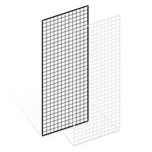 위드금창 메쉬망 600x1500mm 다용도 인테리어 벽선반 휀스망 철망, 600x1500mm 블랙, 1개