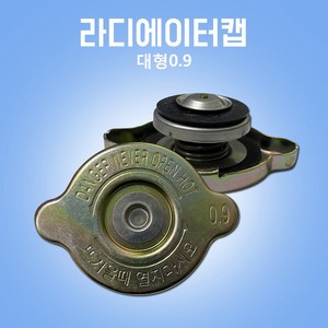 라디에이터캡 라지에타 라지에다캡 0.9대형차 국내산 정품 OEM, 1개, 단품