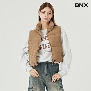 BNX 데일리 캐쥬얼 코듀로이 패딩베스트 BW4VT016L0