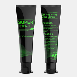 타투용품 타투스탠실 전사지 슈퍼스텐실 supe stencil gel 3.2온즈/90g 전사액 로시덴, 1개