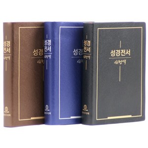 새번역성경 (중/단본/무색인/무지퍼/펄비닐/RN72X), 대한성서공회