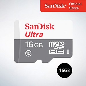 샌디스크코리아 공식인증정품 마이크로 SD 카드 SDHC ULTRA 울트라 QUNS, 16GB