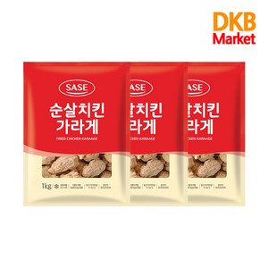 사세 순살치킨 가라게 1kg x 3팩, 3개