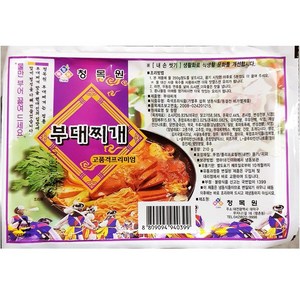 청목원 청목원 부대찌개 210gX30 혼술안주 부대찌개재료, 30개, 210g