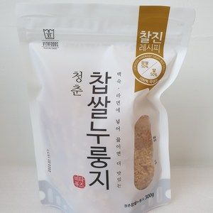 [무료배송]청춘찹쌀누룽지300g (손소독젤2ml증정), 300g, 1개