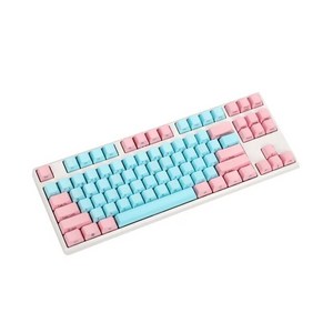 YMDK 마이애미 두꺼운 PBT OEM 프로필 키캡 MX 스위치 GH60 텐키리스 기계식 게이밍 키보드 전용) 61 87, [01] 87 Key Side Pint, 01 87 Key Side Pint, 한개옵션1, 한개옵션2