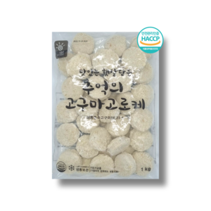 햇살식품 고구마고로케 1kg, 1개