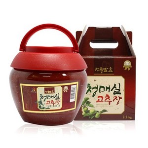 진조미청매실고추장2.2kg/고추장/전통고추장, 2.2kg, 1개