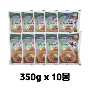 농민식품 동치미육수, 350g, 10개