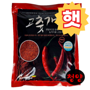 농가식품 국산 청양고춧가루 김치용 다용도입자, 1개, 1kg