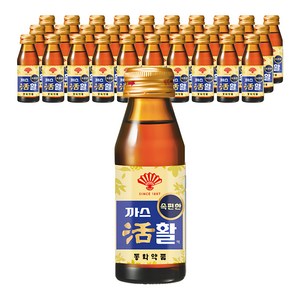 활명수 부채표 까스활 소화제, 75ml, 50개