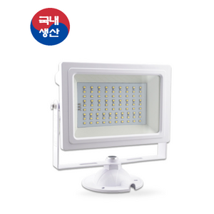 [LED앤샵] 국산 LED 투광기 투광등 50W 방수 야외 간판등 외부 실외 옥외 방수등 (주광색 전구색), 주광색(6500K), 1개