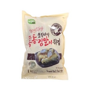 (냉동)쫄깃바삭통통김말이튀김 1kg, 1개