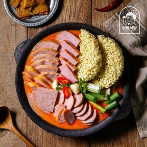 리얼 햄 소시지 듬뿍 부대찌개, 600g, 3개